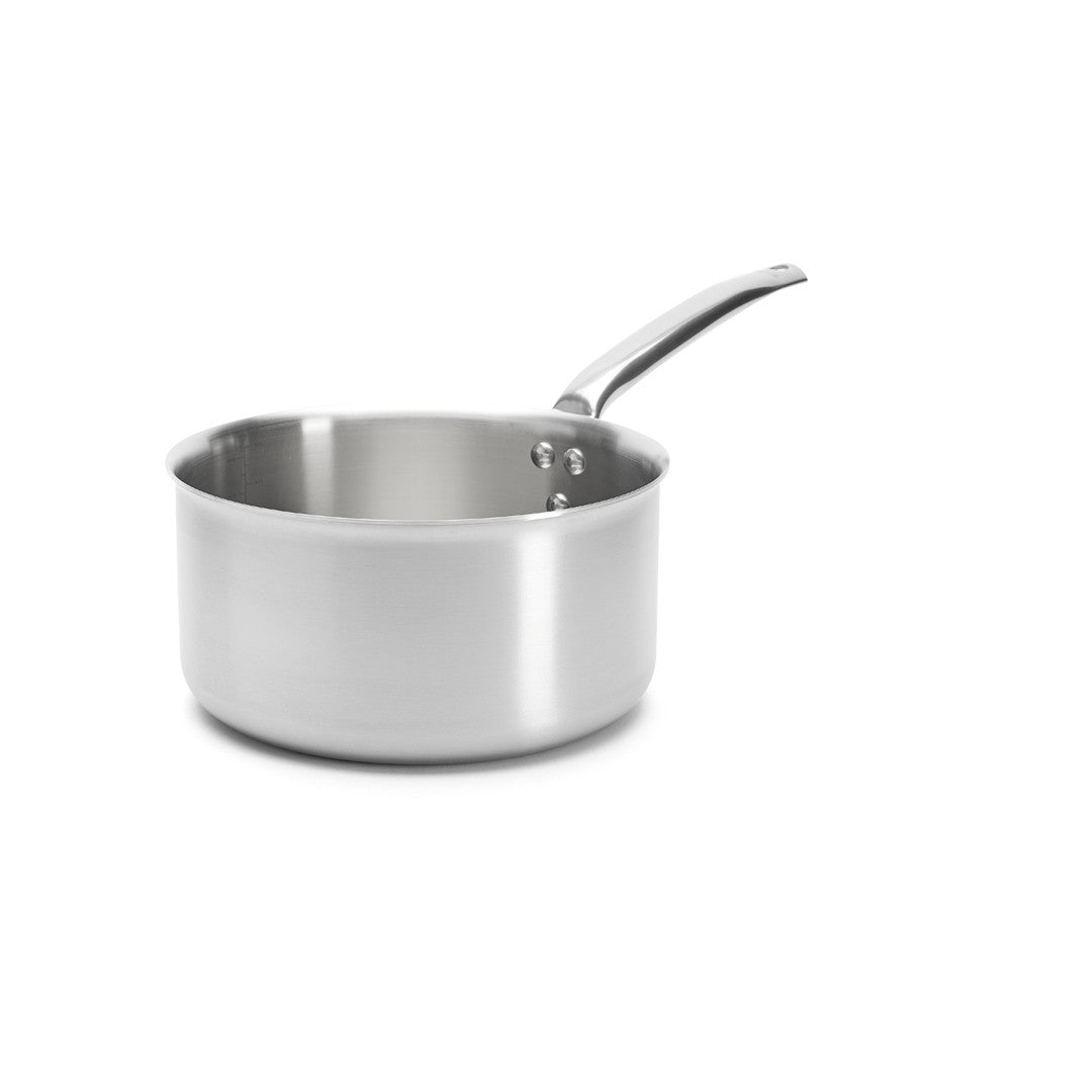Casserole en inox Alchimy De Buyer - Inox multicouche 3-ply, intérieur inox 18/10
