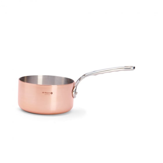 Casserole en cuivre PRIMA MATERA Ø16cm - queue fonte d'inox - De Buyer