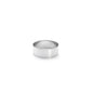 Cercle patisserie inox hauteur : 4,5 cm - De Buyer