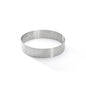 Cercle à tarte rond VALRHONA, inox perforé Ht 3,5 cm - De Buyer