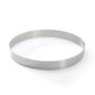 Cercle à tarte rond VALRHONA, inox perforé Ht 3,5 cm - De Buyer