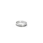 Cercle à tarte rond inox bord roulé H.2cm De Buyer - Acier inoxydable qualité ressort