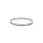 Cercle à tarte rond inox perforé bord roulé H.2cm De Buyer - Acier inoxydable qualité ressort, perforé