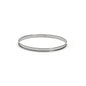 Cercle à tarte rond inox perforé bord roulé H.2cm De Buyer - Acier inoxydable qualité ressort, perforé