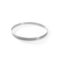 Cercle à tarte rond VALRHONA, inox perforé Ht 2 cm - De Buyer