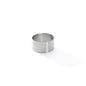 Cercle à tarte rond VALRHONA, inox perforé Ht 3,5 cm - De Buyer