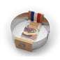 Cercle gradué extensible inox Ø18-36cm - De Buyer