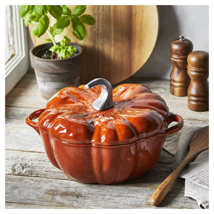 Cocotte 24 cm, Citrouille, Cannelle, Fonte - Staub