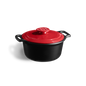 Cocotte ronde 3 L Sublime+ Emile Henry - céramique coloris Grand Cru