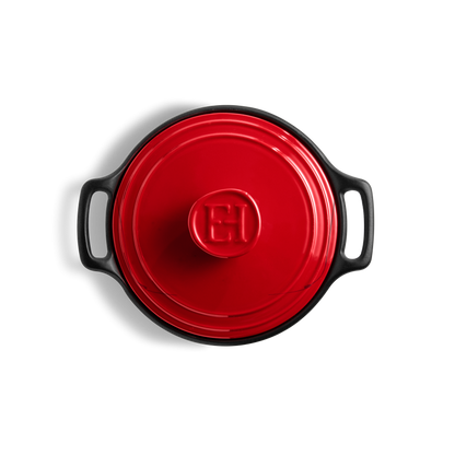 Cocotte ronde 3 L Sublime+ Emile Henry - céramique coloris Grand Cru
