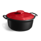Cocotte ronde 7 L Sublime+ Emile Henry - céramique coloris Grand Cru
