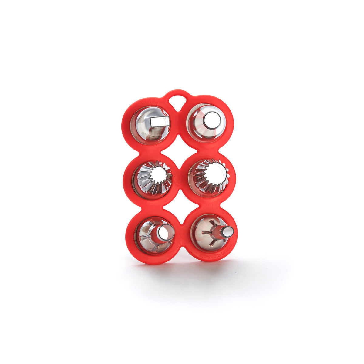 Coffret Garnir 6 douilles tritan - De Buyer