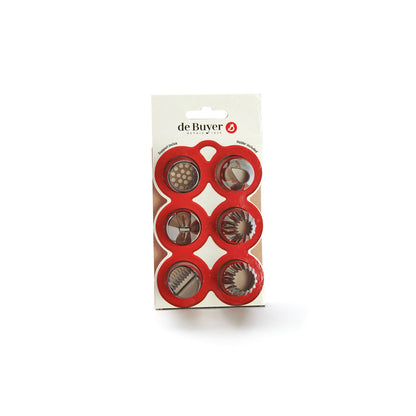 Coffret Créatif 6 douilles tritan - De Buyer