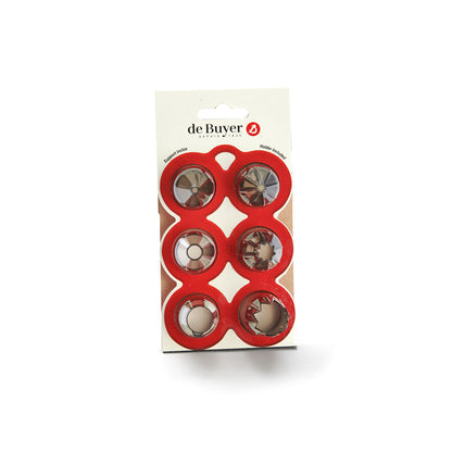 Coffret Starter 6 douilles tritan - De Buyer
