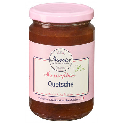 Confiture de quetsche bio 350 g - Muroise & Compagnie