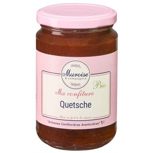 Confiture de quetsche bio 350 g - Muroise & Compagnie