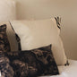 Coussin biface 40x40cm - sauvelade ecru/animalia