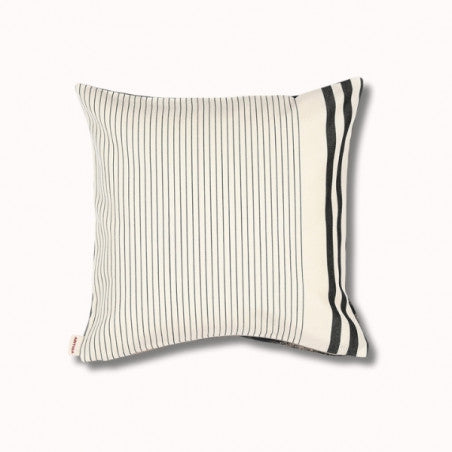 Coussin biface 40x40cm - sauvelade ecru/animalia