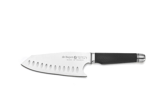 Couteau de chef Asiatique FK2 De Buyer - Lame alvéolée, 15 cm