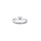 Couvercle en verre universel avec pontet inox - De Buyer