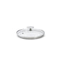 Couvercle en verre universel avec pontet inox - De Buyer