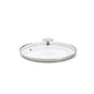 Couvercle en verre universel avec pontet inox - De Buyer