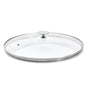 Couvercle en verre universel avec pontet inox - De Buyer