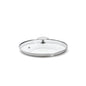Couvercle en verre universel avec pontet inox - De Buyer