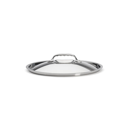 Couvercle inox bombé, pontet fonte d'inox - De Buyer