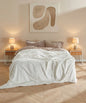 Couvre-lit Queen Size Ours Blanc Waro - motif ours blanc