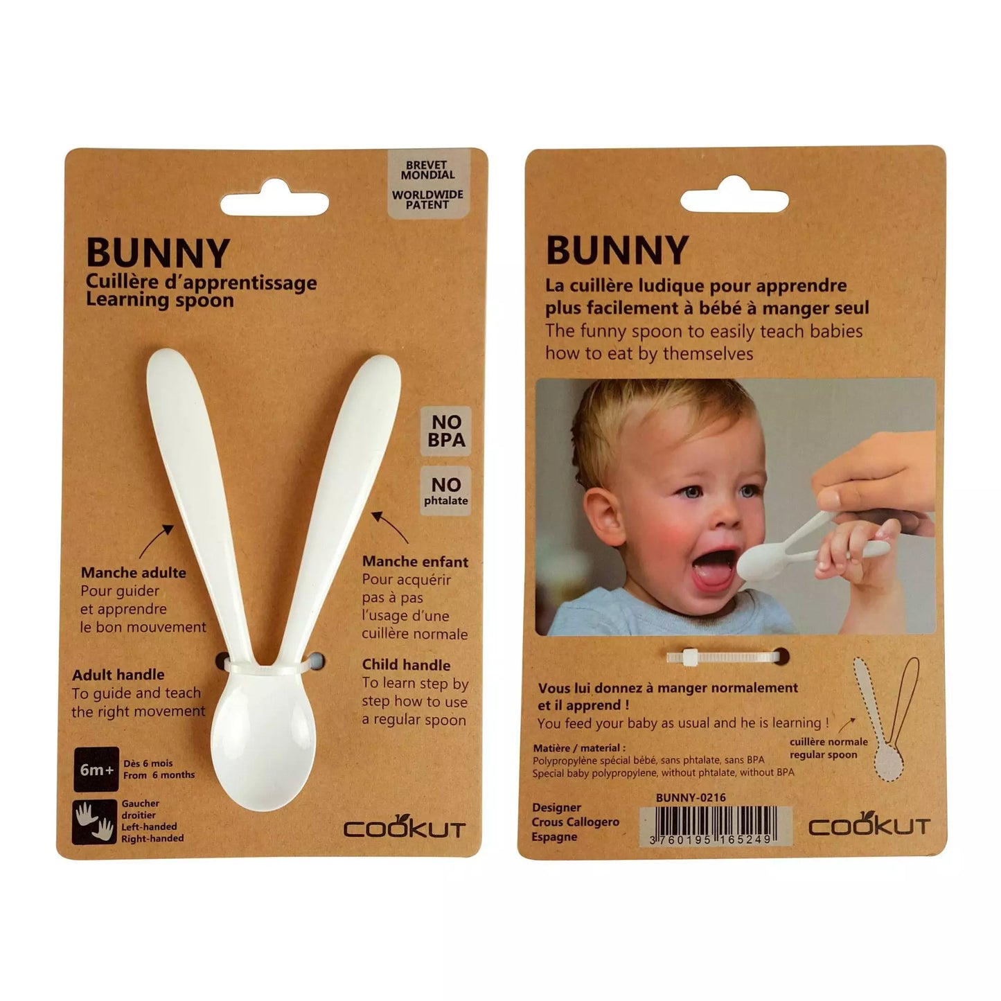 Bunny cuillère d’apprentissage - Cookut