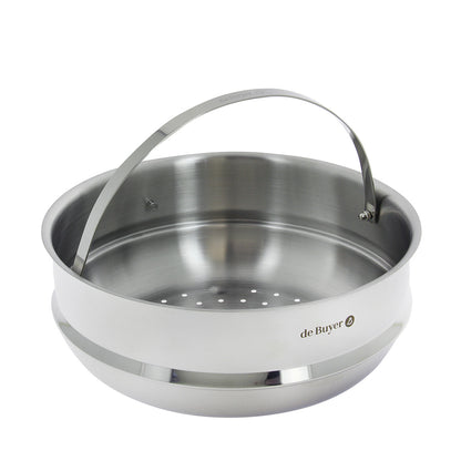 Cuit-vapeur en inox Ø24cm - De Buyer