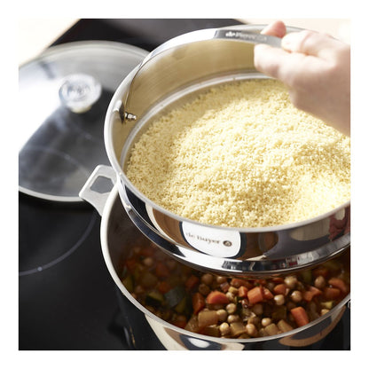 Cuit-vapeur en inox Ø24cm - De Buyer