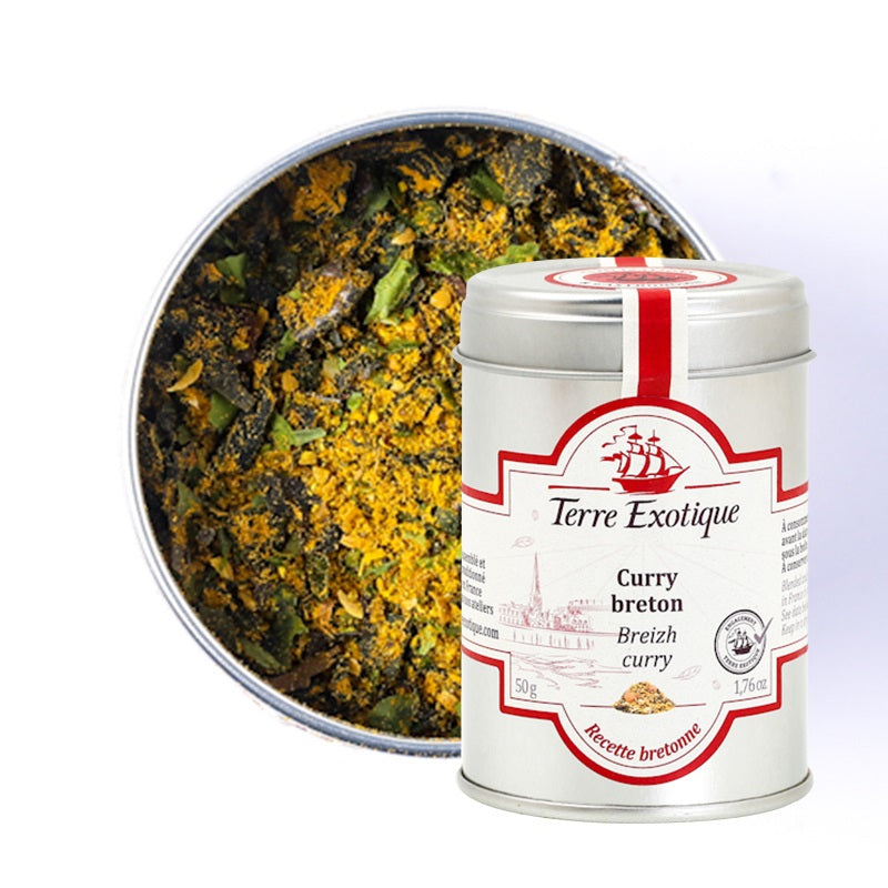 Sachet de curry breton aux algues Terre Exotique