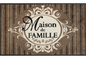 Tapis Maison de Famille - Wash+Dry
