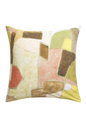 Taie d'oreiller en percale de coton Clay collage - Designers Guild