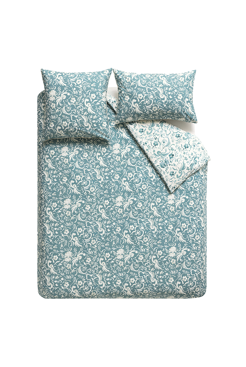 Housse de couette en percale de coton Kawana - Designers Guild