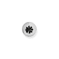 Douille décor en inox effet spirale 8 dents Ø13mm - De Buyer