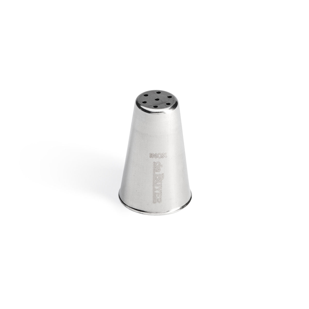 Douille à nid cannelée inox De Buyer - Acier inoxydable sans soudure, bord droit cannelé