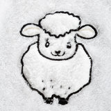 Drap de douche Petit Mouton blanc - Garnier-Thiebaut