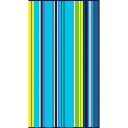 Drap de Plage Bora Bora bleu - Garnier-Thiebaut