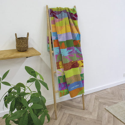 Drap de Plage Soleil levant berlingot - Garnier-Thiebaut