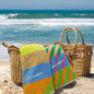 Drap de Plage Soleil levant berlingot - Garnier-Thiebaut