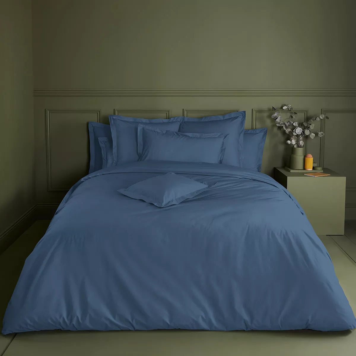 Drap housse B35 Giulia Denim - Garnier Thiebaut