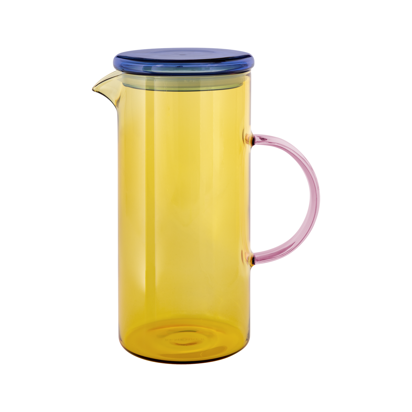 Carafe en verre Fred yellow - Remember