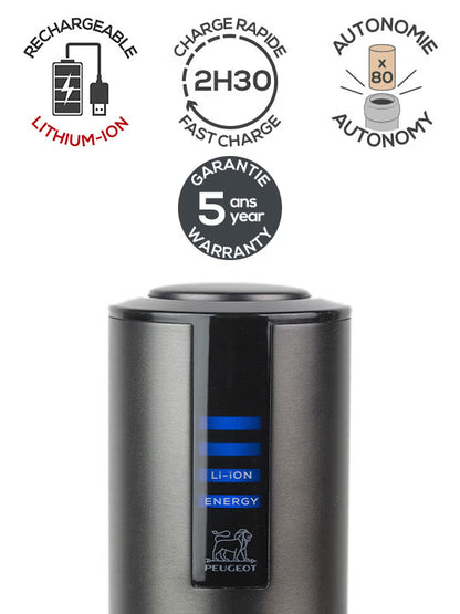 Tire-bouchon électrique rechargeable Elis Touch - Peugeot