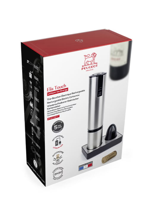 Tire-bouchon électrique rechargeable Elis Touch - Peugeot