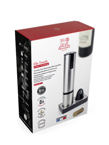 Tire-bouchon électrique rechargeable Elis Touch - Peugeot