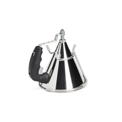 Entonnoir à piston avec pied 0,8L en inox - De Buyer