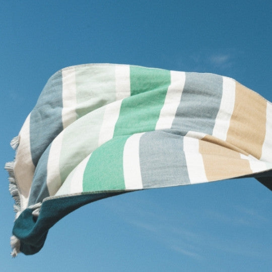 Fouta éponge 100x180cm - GARLIN OCEAN - Artiga